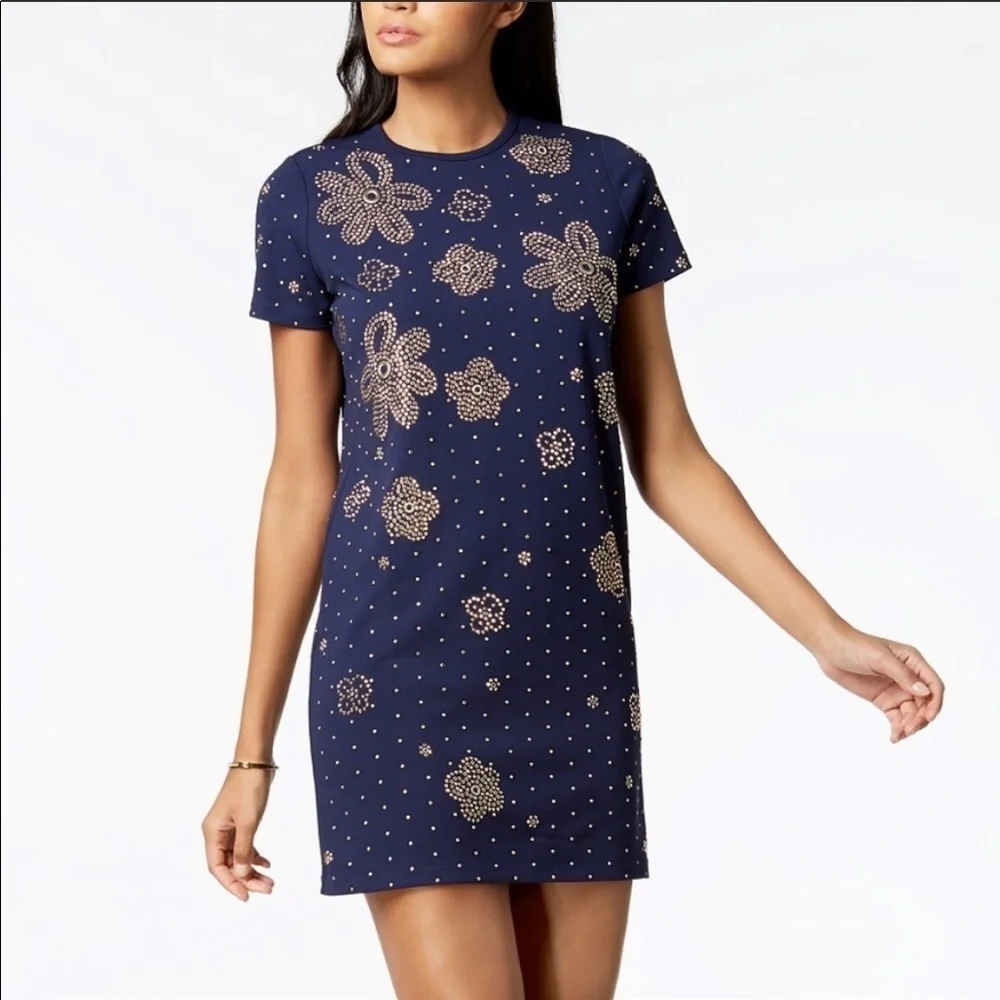 NWT MICHAEL KORS EMBELLISHED DRESS PM